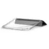 Flip-ümbris Port Designs Noumea II Slimclear Eco iPad Air 11-tollisele (27,9 cm) — PET, 3 alusrežiimi, must/läbipaistev