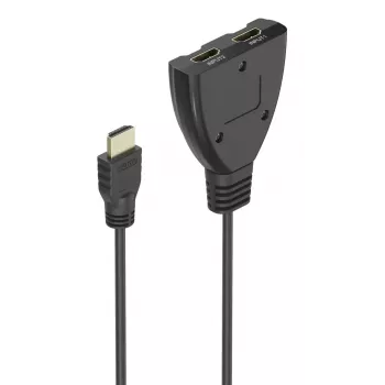 Hama 4K HDMI 2x1 ümberlüliti, 2x HDMI pistikupesa - 1x HDMI pistik