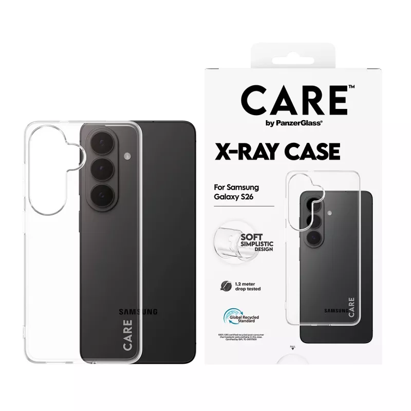 Kaitsev telefonikott PanzerGlass CARE X-Ray Samsung Galaxy S26 jaoks (CR78132)