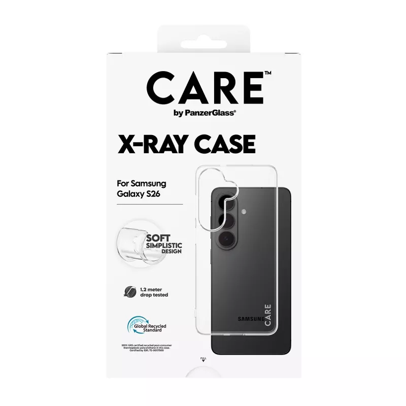 Kaitsev telefonikott PanzerGlass CARE X-Ray Samsung Galaxy S26 jaoks (CR78132)