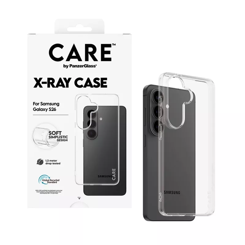 Kaitsev telefonikott PanzerGlass CARE X-Ray Samsung Galaxy S26 jaoks (CR78132)