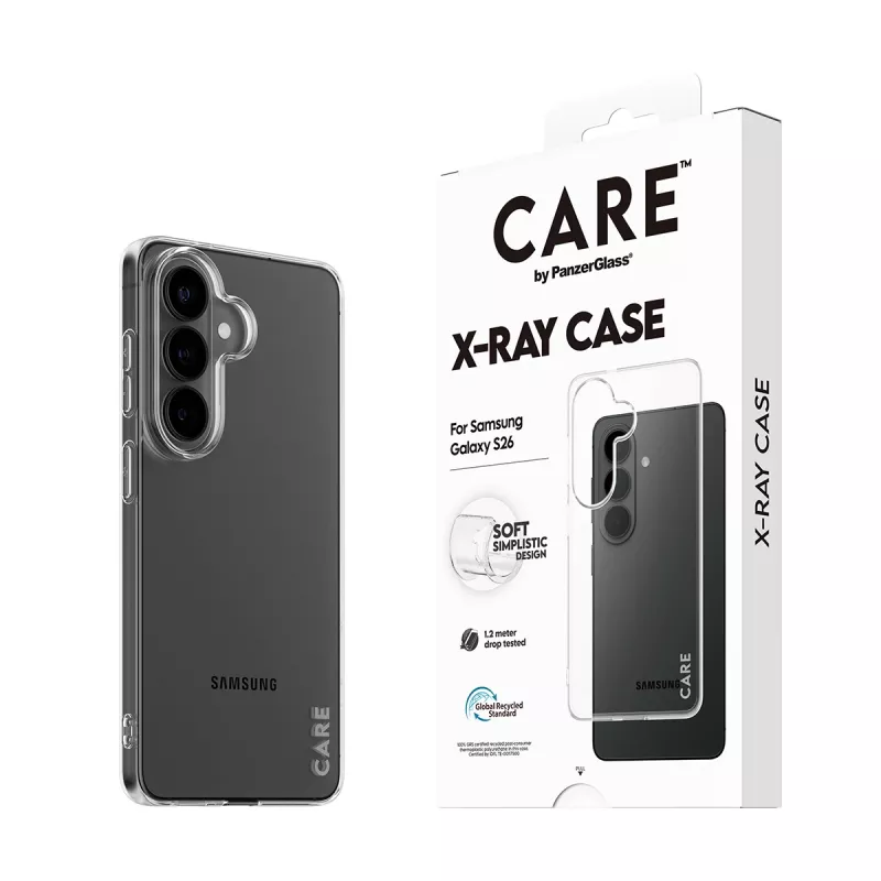 Kaitsev telefonikott PanzerGlass CARE X-Ray Samsung Galaxy S26 jaoks (CR78132)
