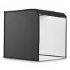 Mini fotostuudio HAMA kokkupandav kast LED-rõngavalgustiga 50×50 cm, mudel 00004664