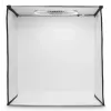 Mini fotostuudio HAMA kokkupandav kast LED-rõngavalgustiga 50×50 cm, mudel 00004664