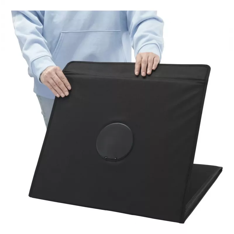 Mini fotostuudio HAMA kokkupandav kast LED-rõngavalgustiga 50×50 cm, mudel 00004664