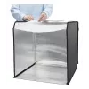 Mini fotostuudio HAMA kokkupandav kast LED-rõngavalgustiga 50×50 cm, mudel 00004664