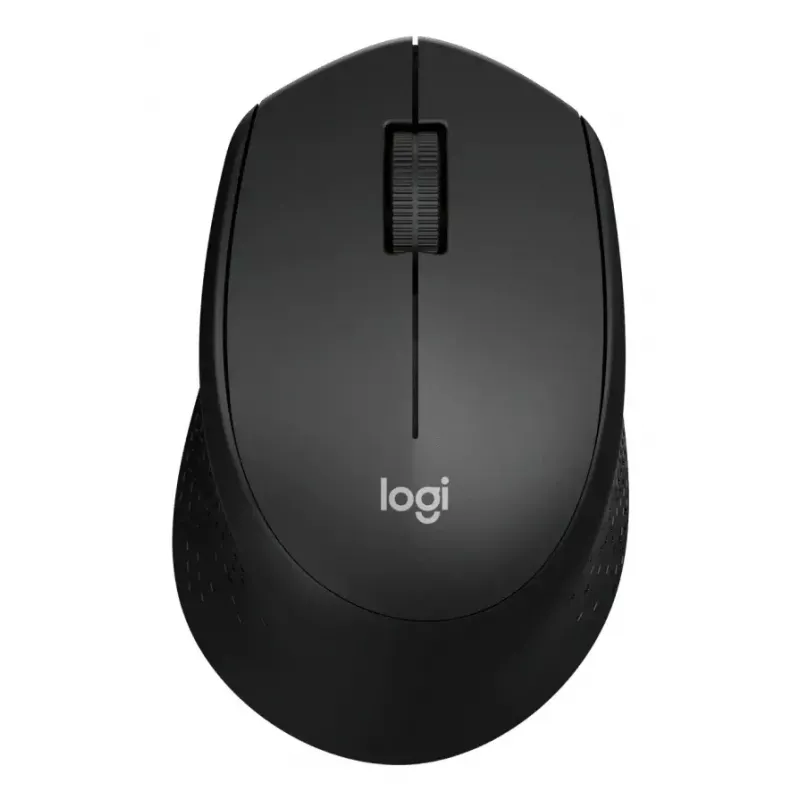 Logitech hiir M330 SILENT PLUS — RF juhtmevaba, parem käsi, 1000 DPI, 3 nuppu, kerimisratas, must, akutoitega