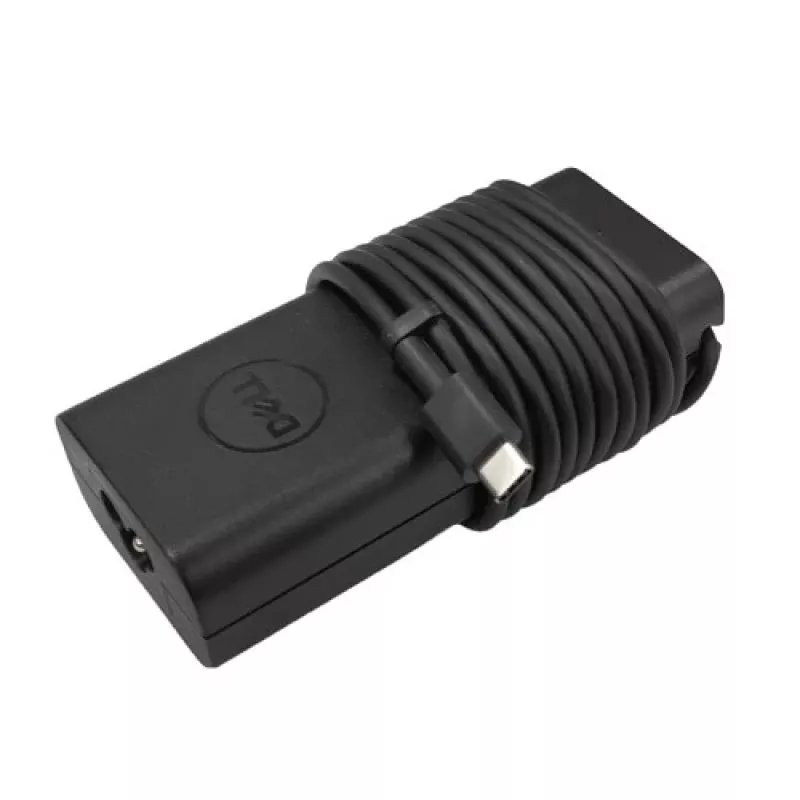 Sülearvuti toiteadapter Dell 450-ALKQ 65 W siseruumides kasutamiseks, must