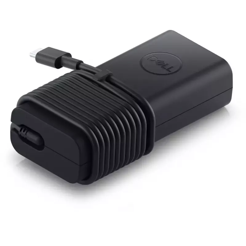 Toiteadapter Dell 492-BDQL 65W siseruumides sülearvuti laadija, 100–240 V, 1 m kaabel, must, 112×51 mm