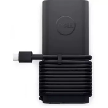 Toiteadapter Dell 492-BDQL 65W siseruumides sülearvuti laadija, 100–240 V, 1 m kaabel, must, 112×51 mm