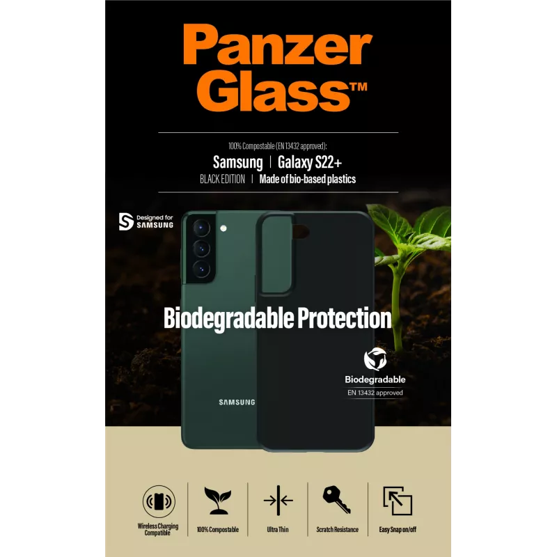 Cover PanzerGlass Samsung Galaxy S22 Plus Must Biodegradable