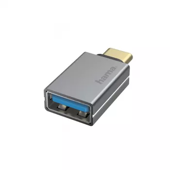Hama 00200300 kaablisoo vaheti USB Type-A USB USB-C hall