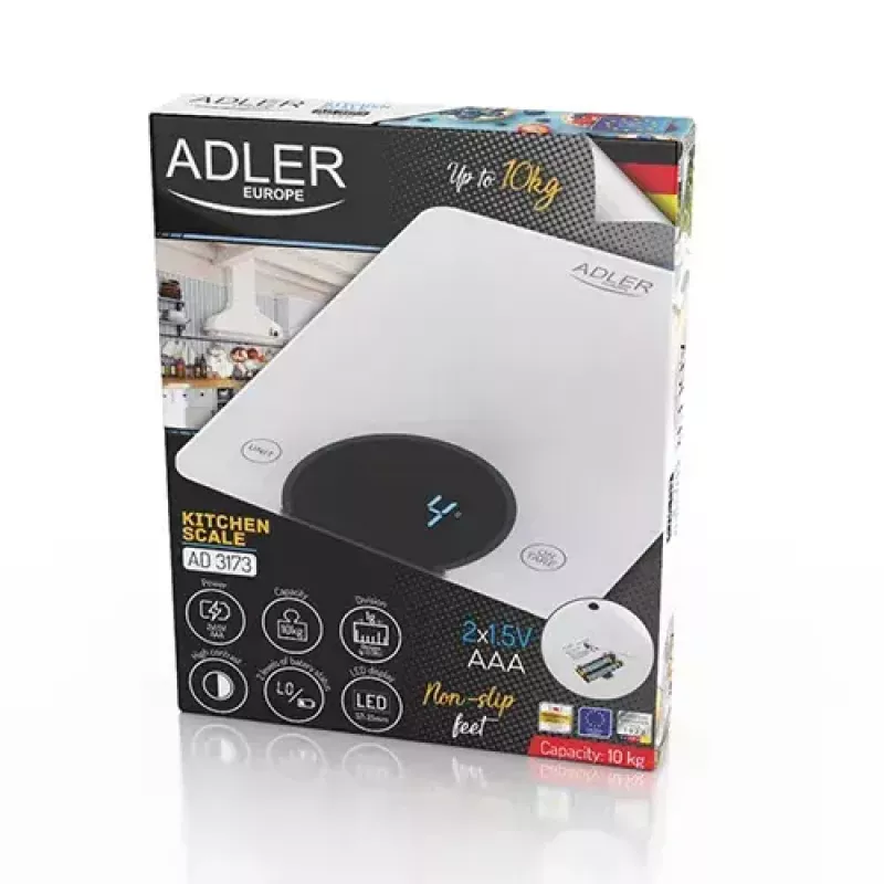 Elektrooniline köögikaal Adler AD 3173W
