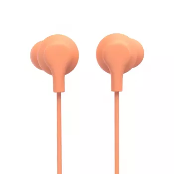 Hama Curly Peakomplekt Juhtmega Kõrvasisene Kõned/Muusika USB USB-C Oranž