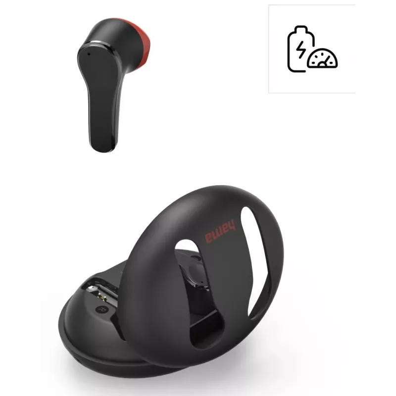 Hama Spirit Unchained kõrvaklapid True Wireless Stereo (TWS) kõrvasisesed kõned/muusika Bluetooth must