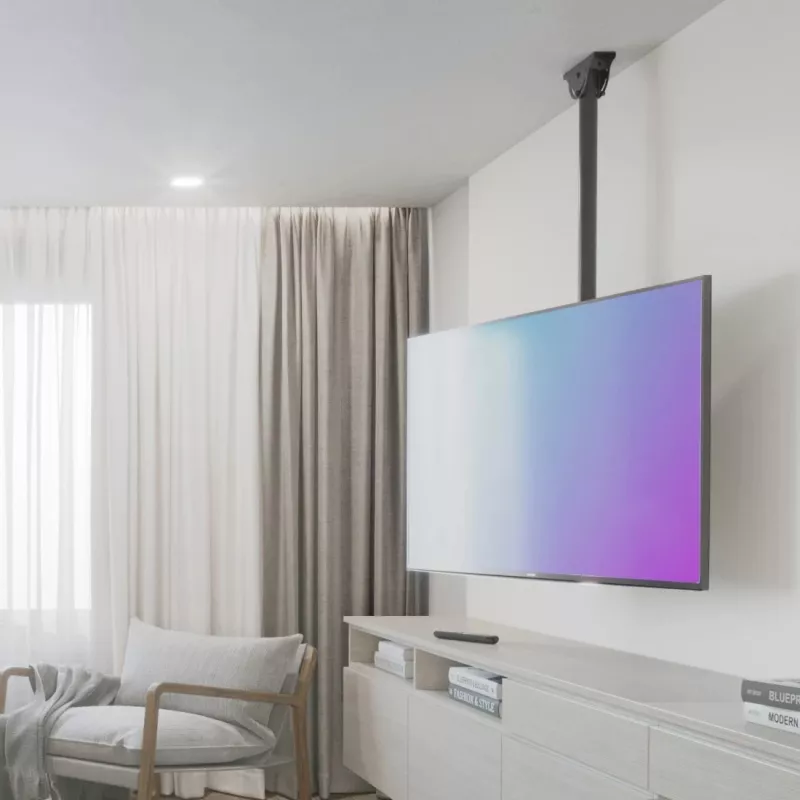 Hama 00220878 TV-kinnitus/statiiv 165,1 cm (65 tolli) Must
