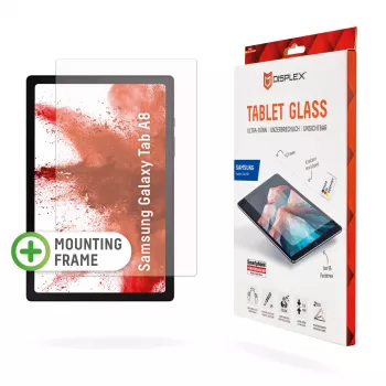 Displex Tablet Glass (9H) Samsung Galaxy Tab A8 jaoks, Eco kinnitusraam, purunematu, üliõhuke, nähtamatu