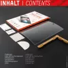 Displex Tablet Glass (9H) Samsung Galaxy Tab A8 jaoks, Eco kinnitusraam, purunematu, üliõhuke, nähtamatu