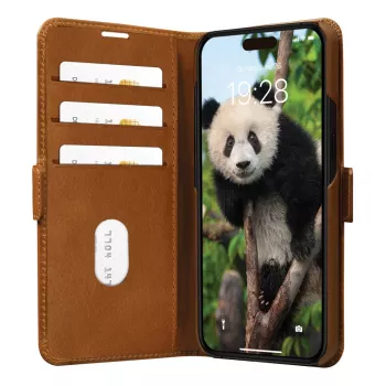 dbramante1928 Copenhagen - iPhone 17e/16e/15/14/13 - Tan, Folio, Apple, iPhone 17e/16e/15/14/13, Pruun