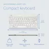 R-Go Tools ergonoomiline klaviatuur R-Go Compact Break, kompaktne klaviatuur pausitarkvaraga, AZERTY (FR), juhtmega, valge