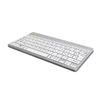 R-Go Tools Ergonoomiline klaviatuur R-Go Compact Break, kompaktne klaviatuur pausitarkvaraga, AZERTY (FR), Bluetooth, valge