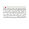 R-Go Tools Ergonoomiline klaviatuur R-Go Compact Break, kompaktne klaviatuur pausitarkvaraga, AZERTY (FR), Bluetooth, valge