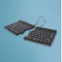R-Go Tools Ergonoomiline klaviatuur R-Go Split Break koos pausitarkvaraga, ergonoomiline poolitatud klaviatuur, AZERTY (FR), Bluetooth, must