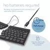 R-Go Tools Ergonoomiline klaviatuur R-Go Split Break koos pausitarkvaraga, ergonoomiline poolitatud klaviatuur, AZERTY (FR), Bluetooth, must