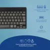 R-Go Tools ergonoomiline klaviatuur R-Go Compact Break, kompaktne klaviatuur pausitarkvaraga, AZERTY (BE), Bluetooth, must