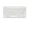 R-Go Tools Ergonoomiline klaviatuur R-Go Compact Break, kompaktne klaviatuur pausitarkvaraga, AZERTY (BE), Bluetooth, valge
