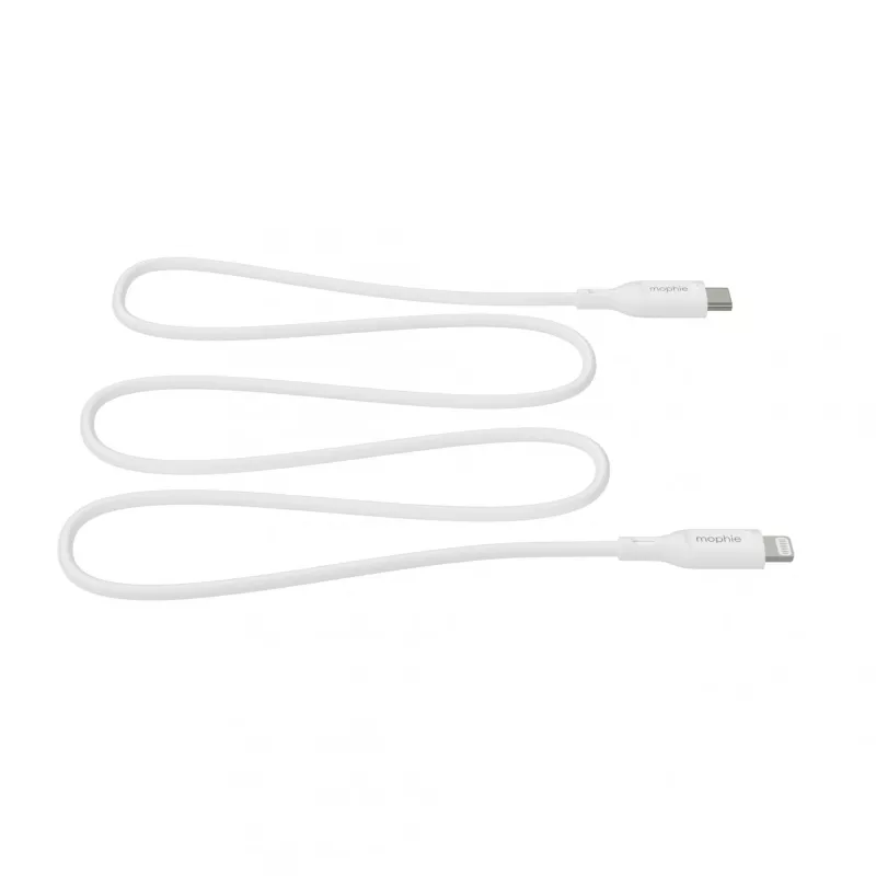 mophie essentials Lightning to USB-C | laadimiskaabel (1 M) Valge
