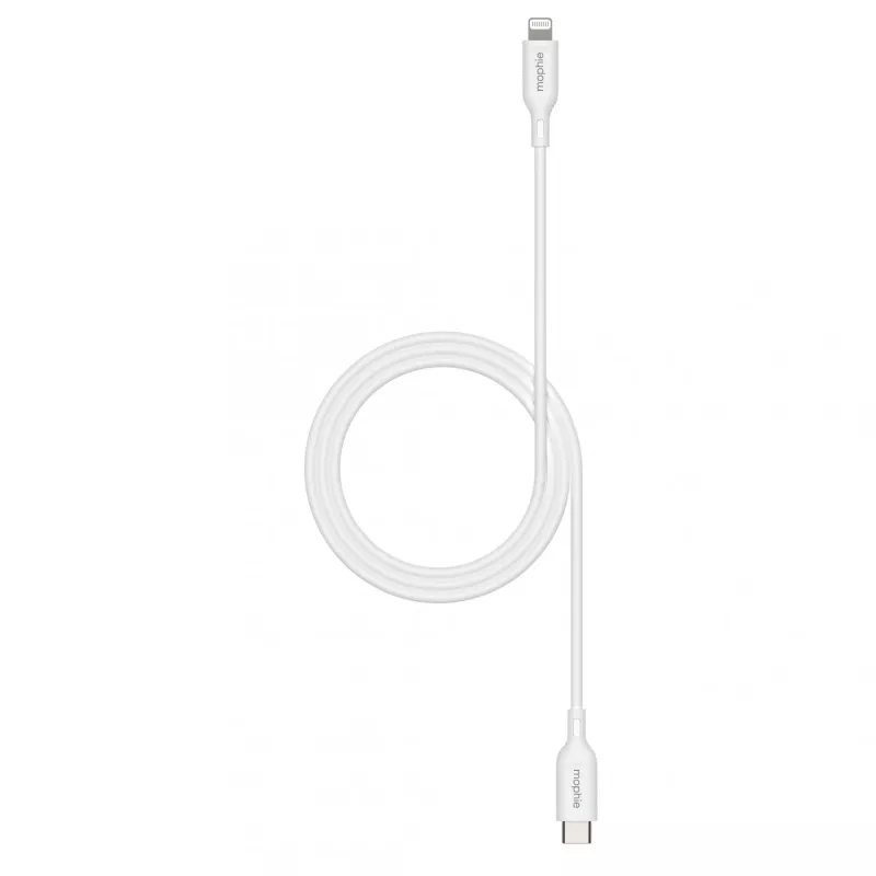 mophie essentials Lightning to USB-C | laadimiskaabel (1 M) Valge