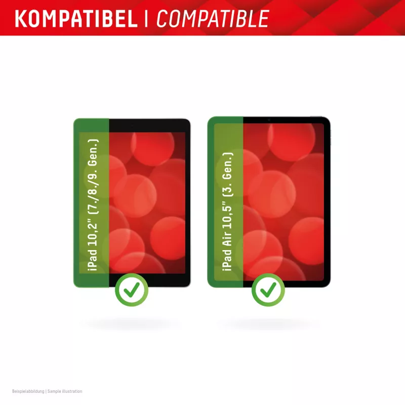 Paberilaadne ekraanikaitse Displex TABLET PAPERSENSE iPad 7/8/9 põlvk. ja iPad Air 3 jaoks, matt 10,5 tolli (26,7 cm), 3H, eemaldatav