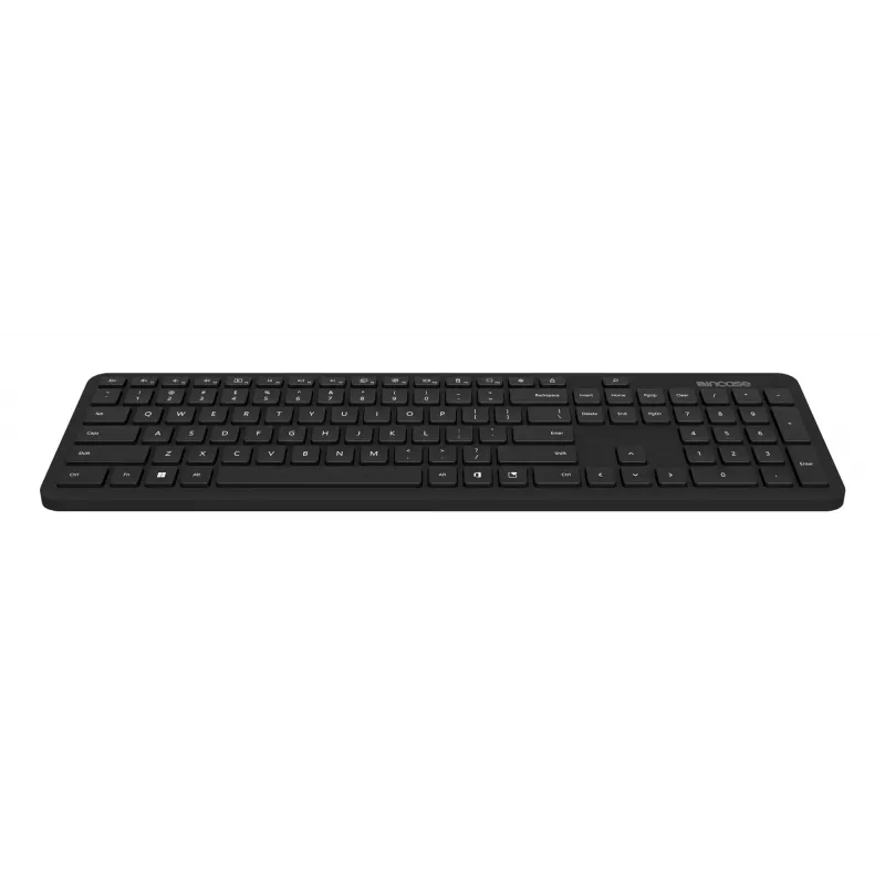 Incase Disainitud Microsofti poolt Bluetooth-klaviatuur Universal QWERTY Saksa Must