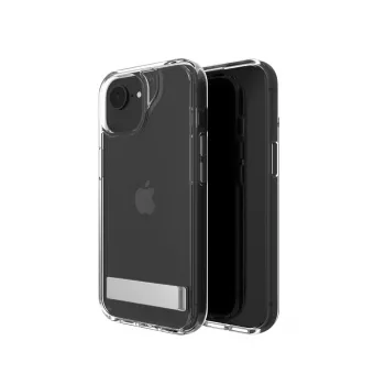 ZAGG Crystal Palace Kickstand ümbris iPhone 16/15/14/13 Clear, Cover, Apple, iPhone 17e/16e/15/14/13, 15.5 cm (6.1 inch), Transparent
