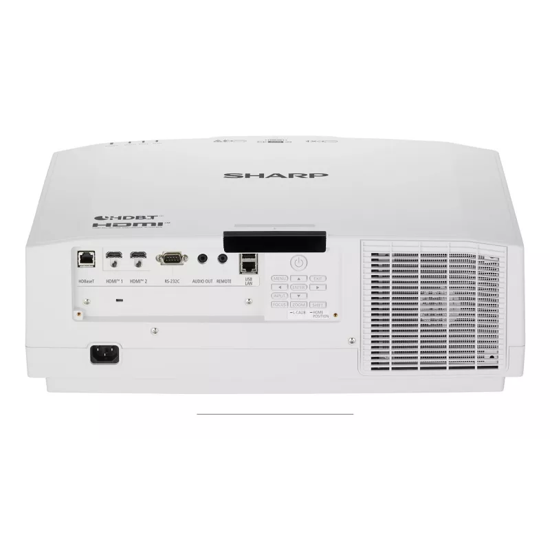 NEC Sharp V801U projektor 8000 ANSI luumenit 3LCD WUXGA (1920x1200) laser, motoriseeritud teravustamine, 16:10, 11,2 kg