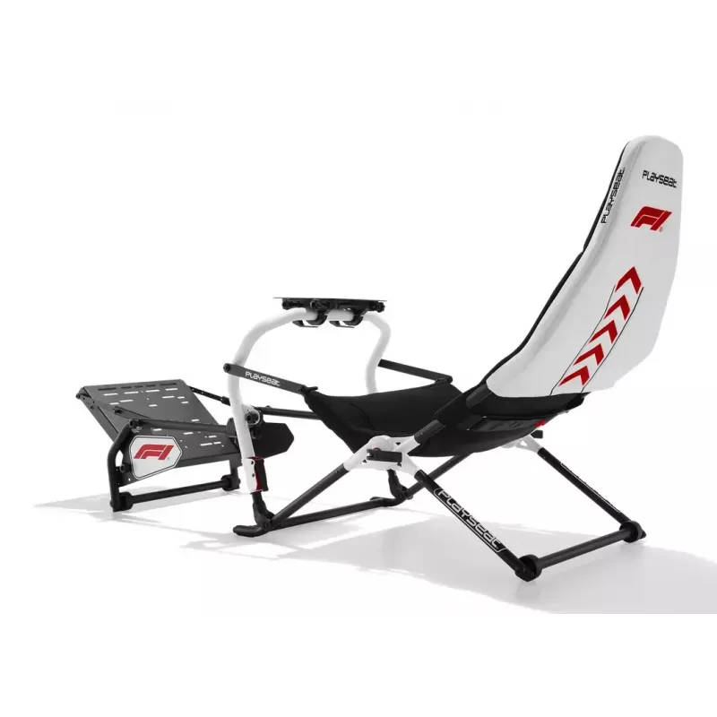 Võidusõiduiste PLAYSEAT Challenge F1 Edition — kokkupandav sim-racing iste roolile ja pedaalidele