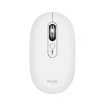 Juhtmeta kontorihiir TRUST Seron õhuke Multi – mõlemakäeline, RF + Bluetooth, optiline 3200 DPI, 7 nuppu, valge