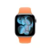 Rihm Apple'i nutikellale 42 mm — Clementine spordirihm (M/L), oranž, randmele 150–200 mm