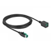Toitega USB-pikenduskaabel DeLOCK 85982 12V 3m