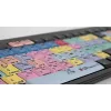 Klaviatuur LogicKeyboard LKB-PPROCC-BJPU-FR — Täissuuruses USB-juhtmega AZERTY prantsuse, kääritüüpi lülitid, 1,5 m kaabel, must