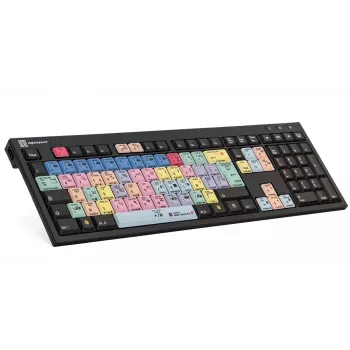Klaviatuur LogicKeyboard LKB-PPROCC-BJPU-FR — Täissuuruses USB-juhtmega AZERTY prantsuse, kääritüüpi lülitid, 1,5 m kaabel, must