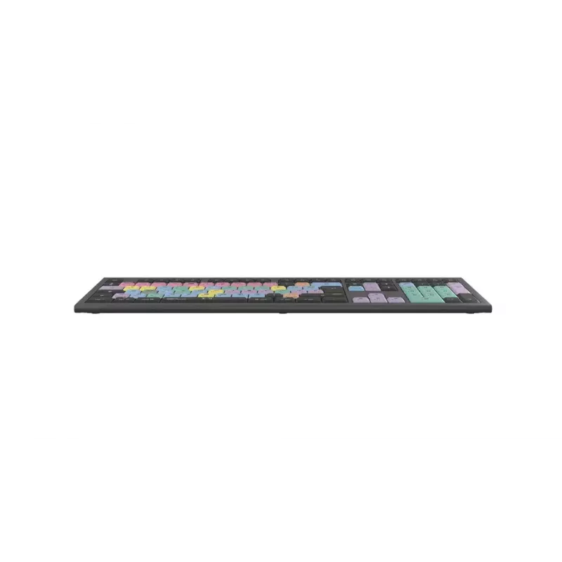Klaviatuur LogicKeyboard LKB-FCPX10-A2M-FR juhtmega USB AZERTY prantsuse täissuuruses 105 klahvi must