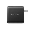 TARGUS 100W GaN vahelduvvoolulaadur sülearvutile, nutitelefonile, tahvelarvutile — 1× USB-C, 2 m kaabel, must