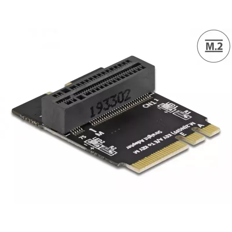 Adapter M.2 key A+E male to key M slot nurgaga with holder DeLOCK 64137