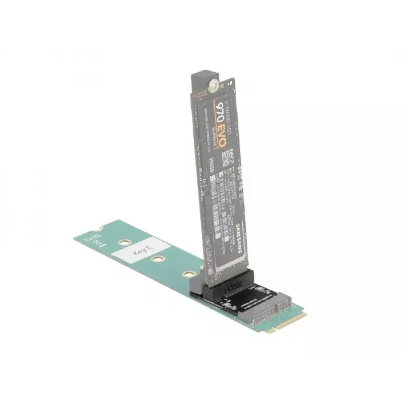 Adapter M.2 key A+E male to key M slot nurgaga with holder DeLOCK 64137