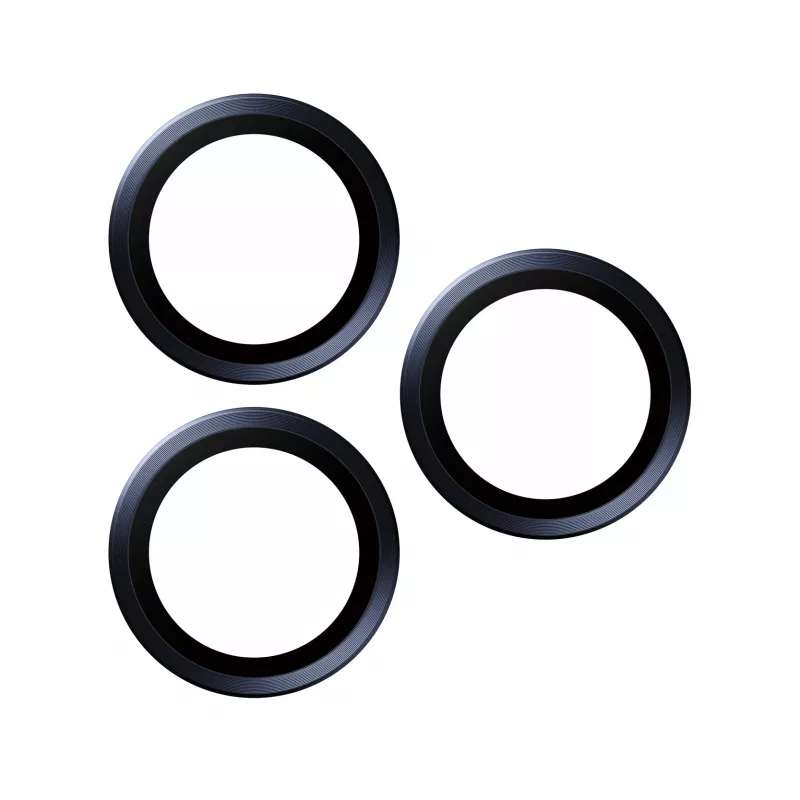 PanzerGlass Hoops kaamera objektiivi kaitse iPhone 15 Pro 15 Pro Max sinine titaan kriimustus- ja löögikindel