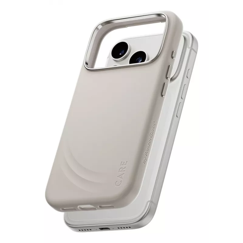 PanzerGlass CARE™ by ® Flow Case Vanilla w. MagSafe iPhone 17 Pro
