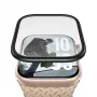 PanzerGlass ekraanikaitse musta metallraamiga Apple Watchile, mudel PG56329