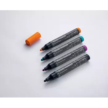 Marker Sigel BA011 4 tk Must magenta Oranž Türkiissinine